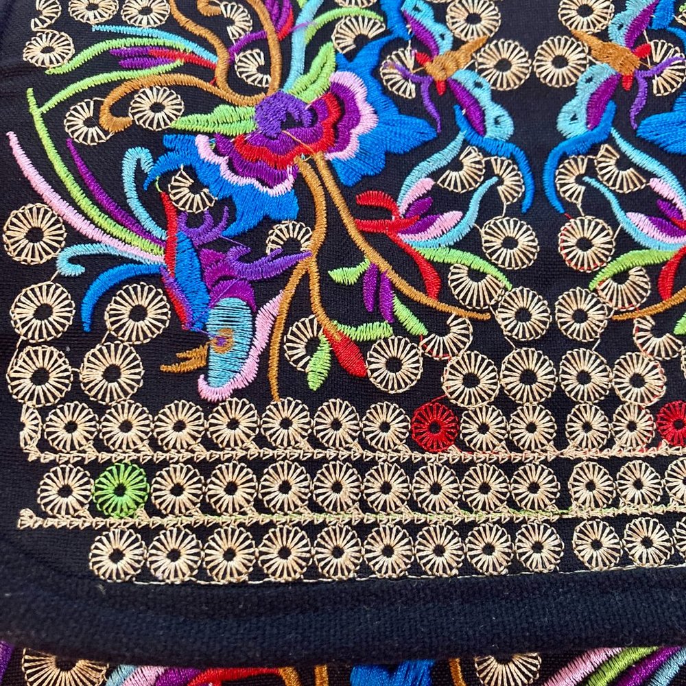 Boho Embroidered Backpack - Picture 4 of 5